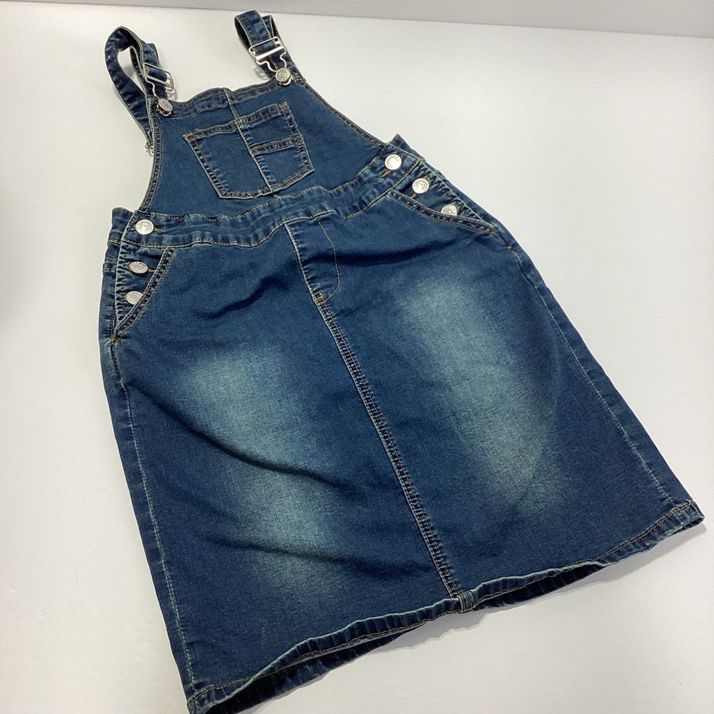 Jade Mackenzie Apparel Denim Overall Dress XL